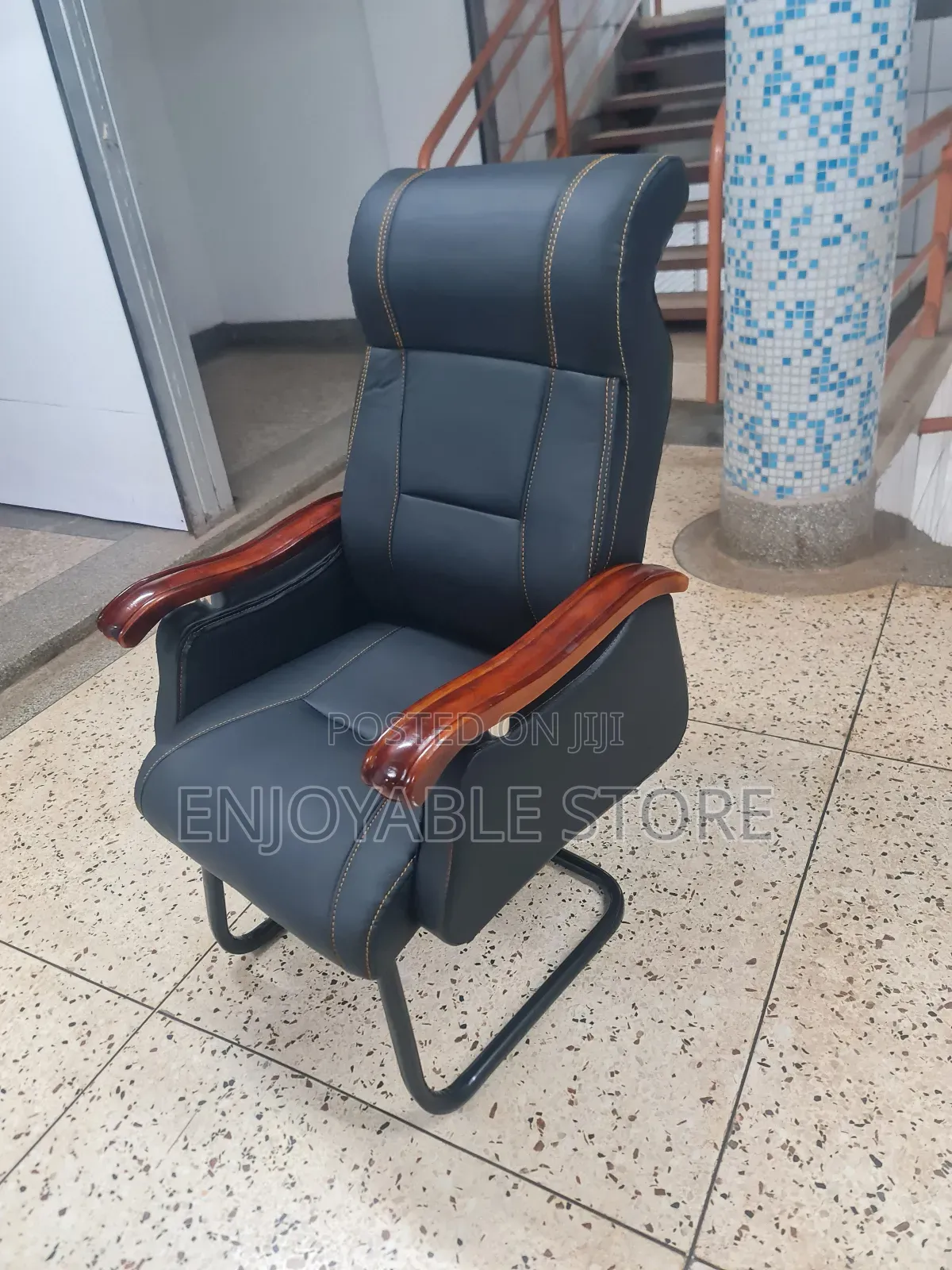 Office Home Chair Curved Stand