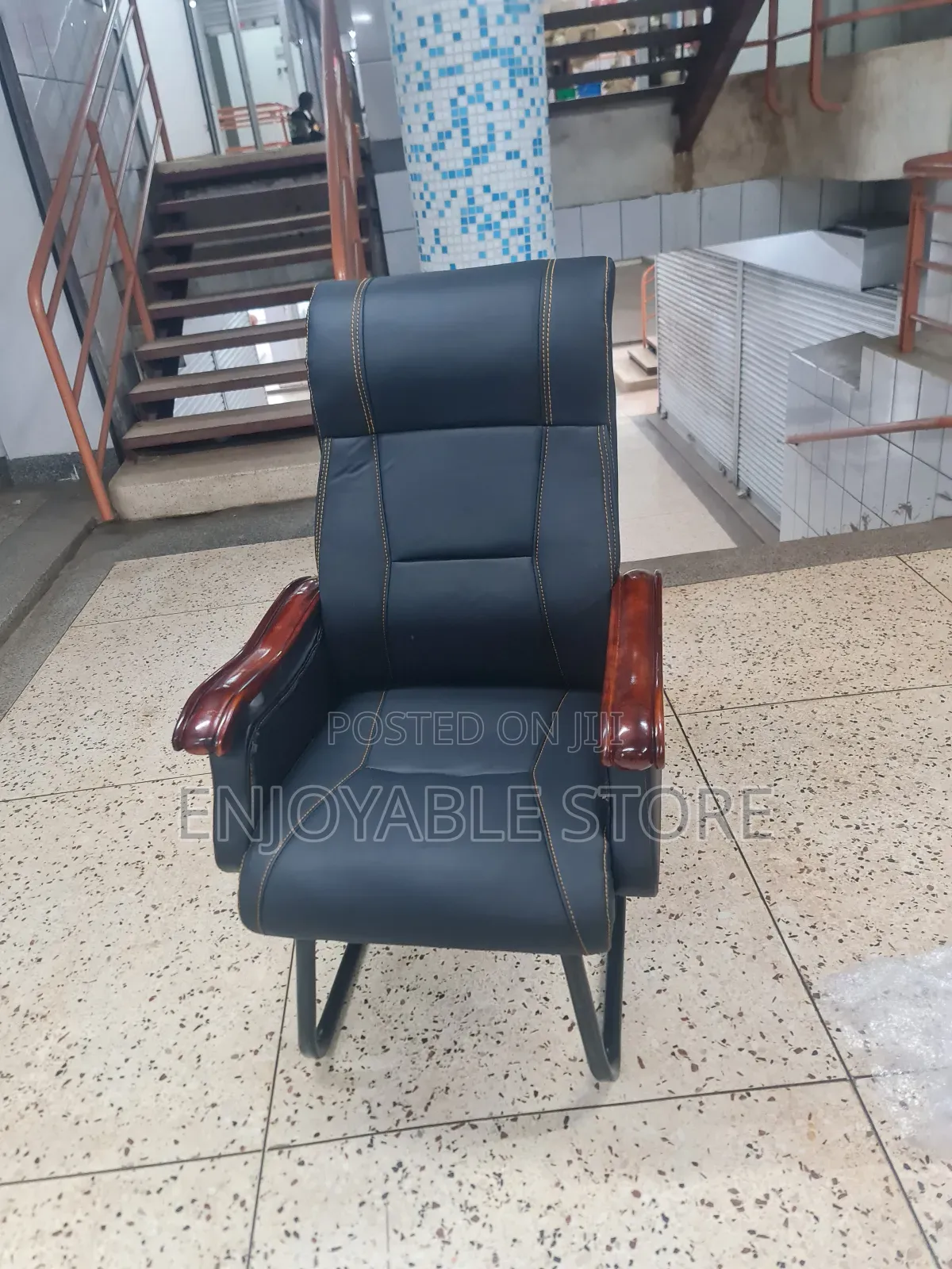 Office Home Chair Curved Stand