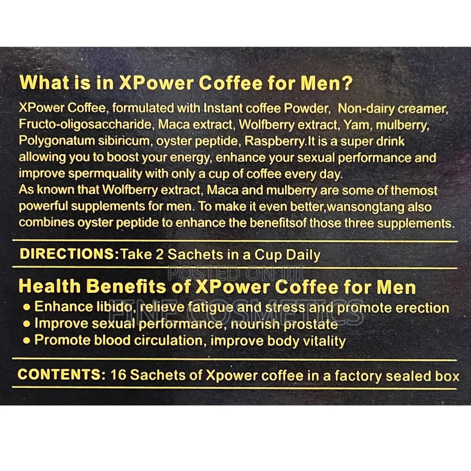 Xpower Coffee | Manpower Booster Tea Bedroom Sex Enhancement