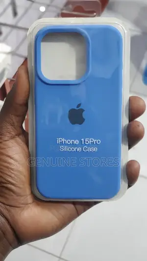 iPhone 15 Pro Silicone Case.