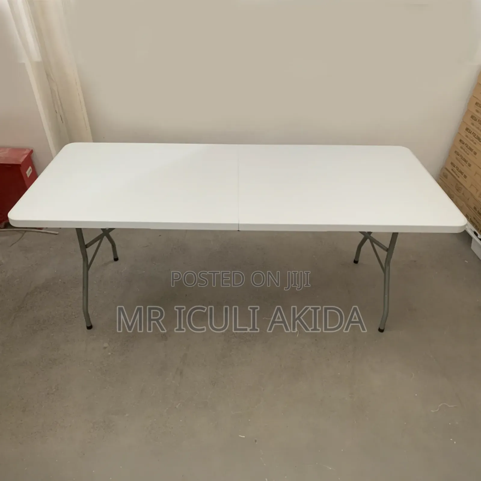 180cm Foldable Plastic Rectangular Table for Events