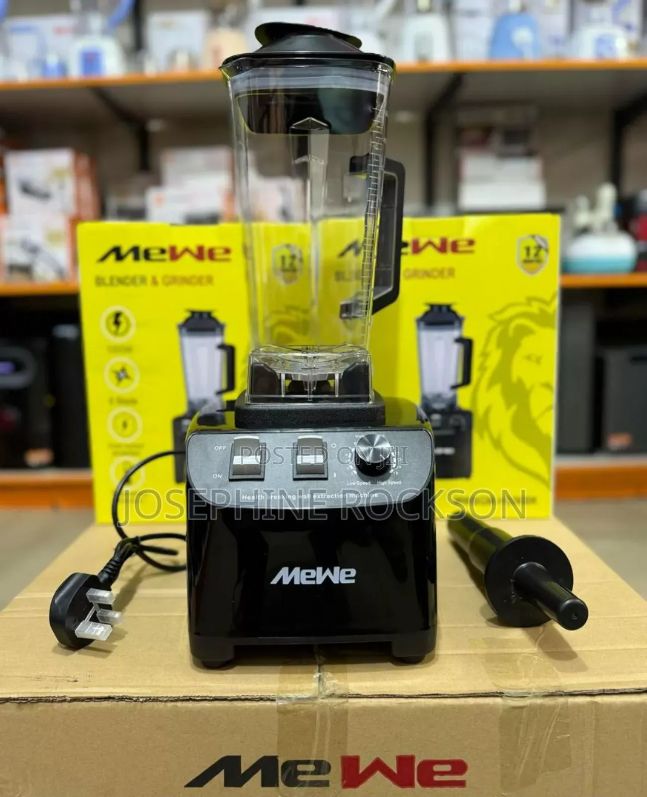 Mewe Blender and Grinder 2l