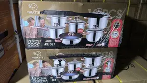 12pics Cookware Saucepans Set