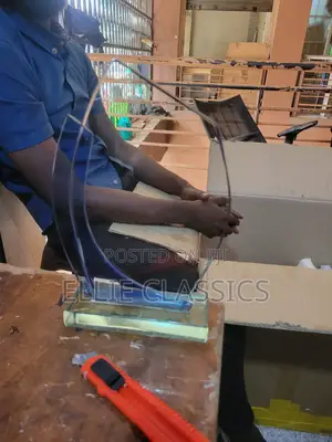 Glass Plaque