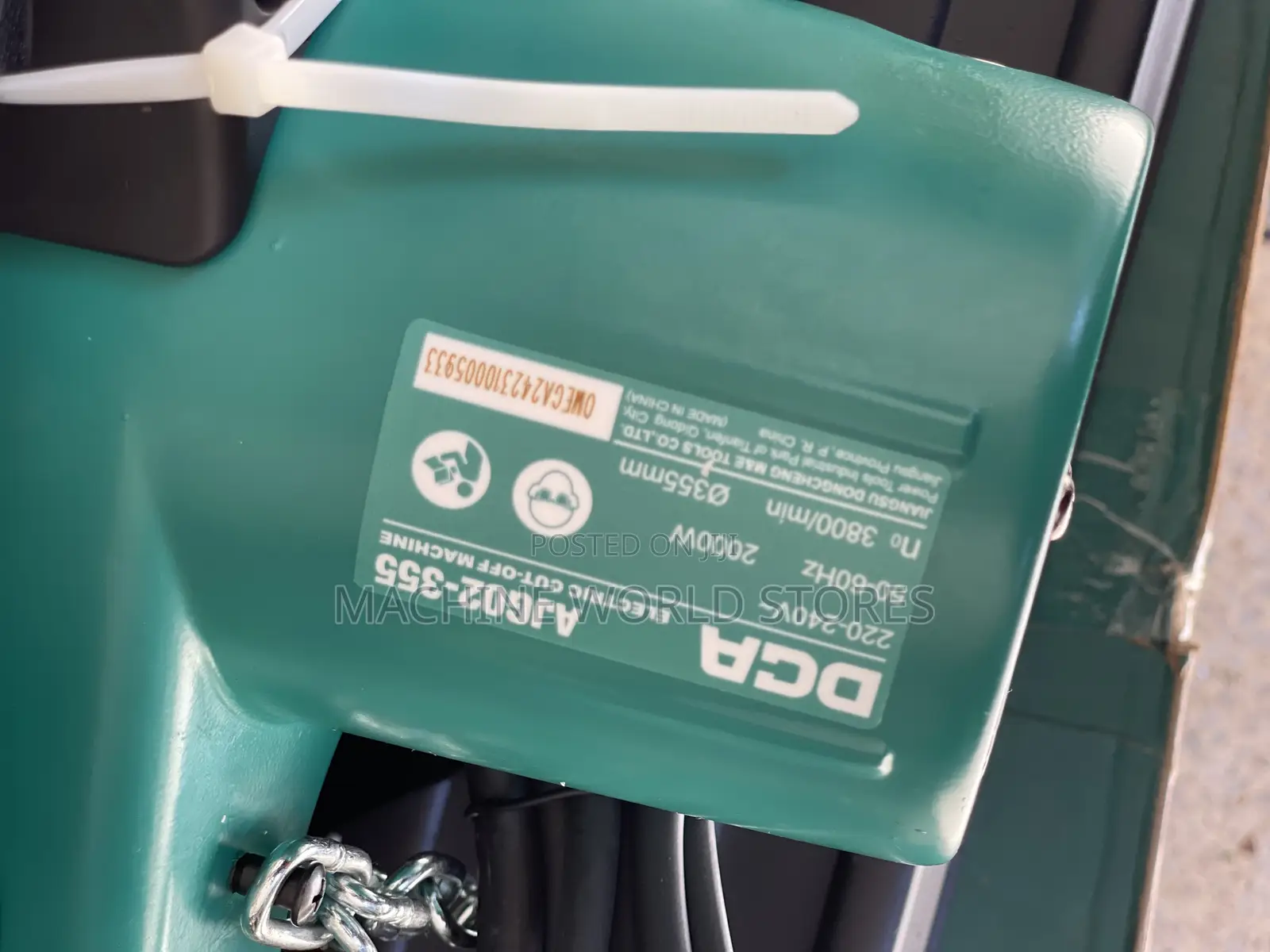 Dca Electric Cut-Off Machine