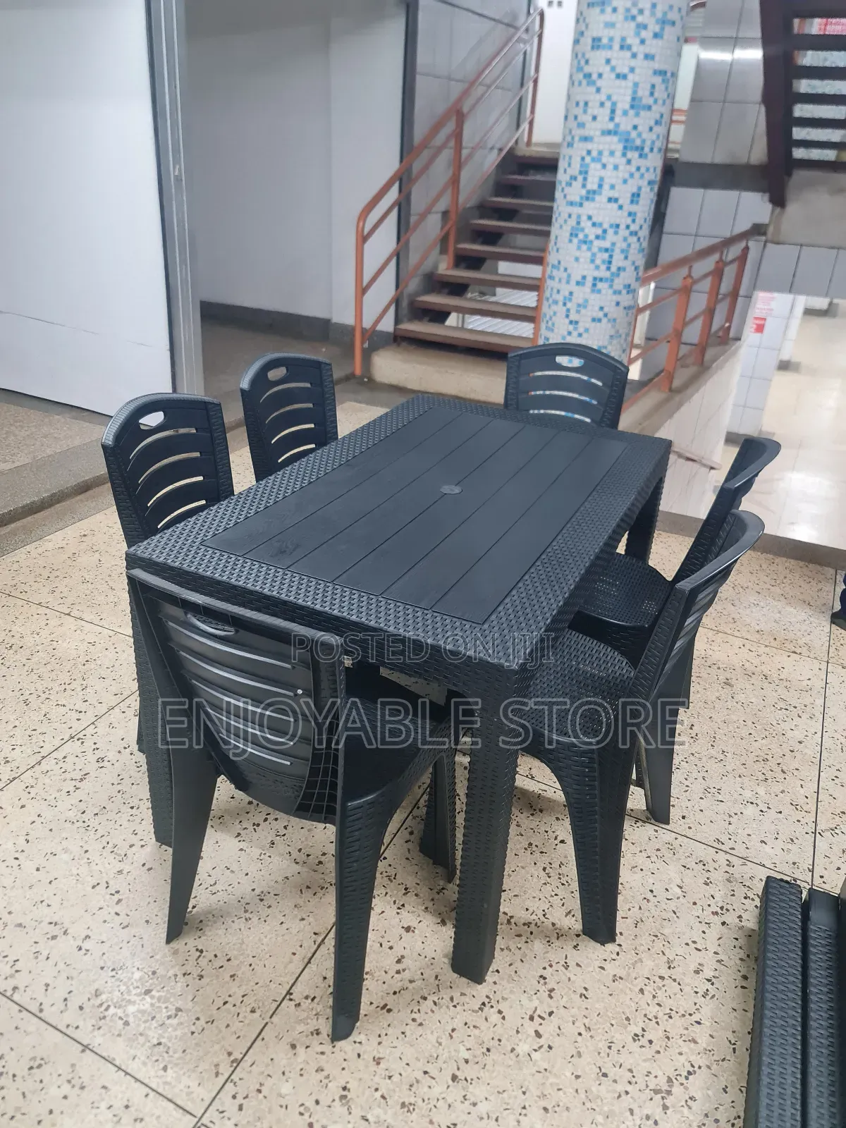 Picnic Plastic Table and 6 Chairs Supply Price