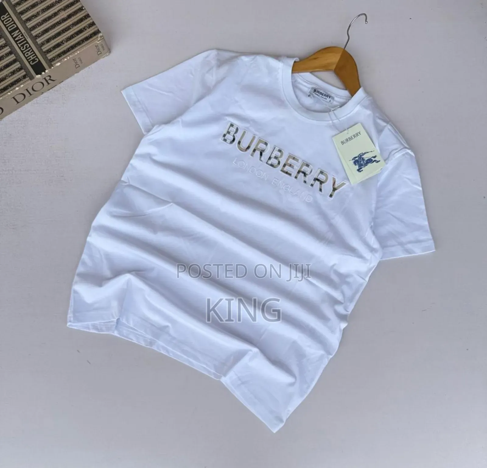 Burberry White Select T-Shirt.