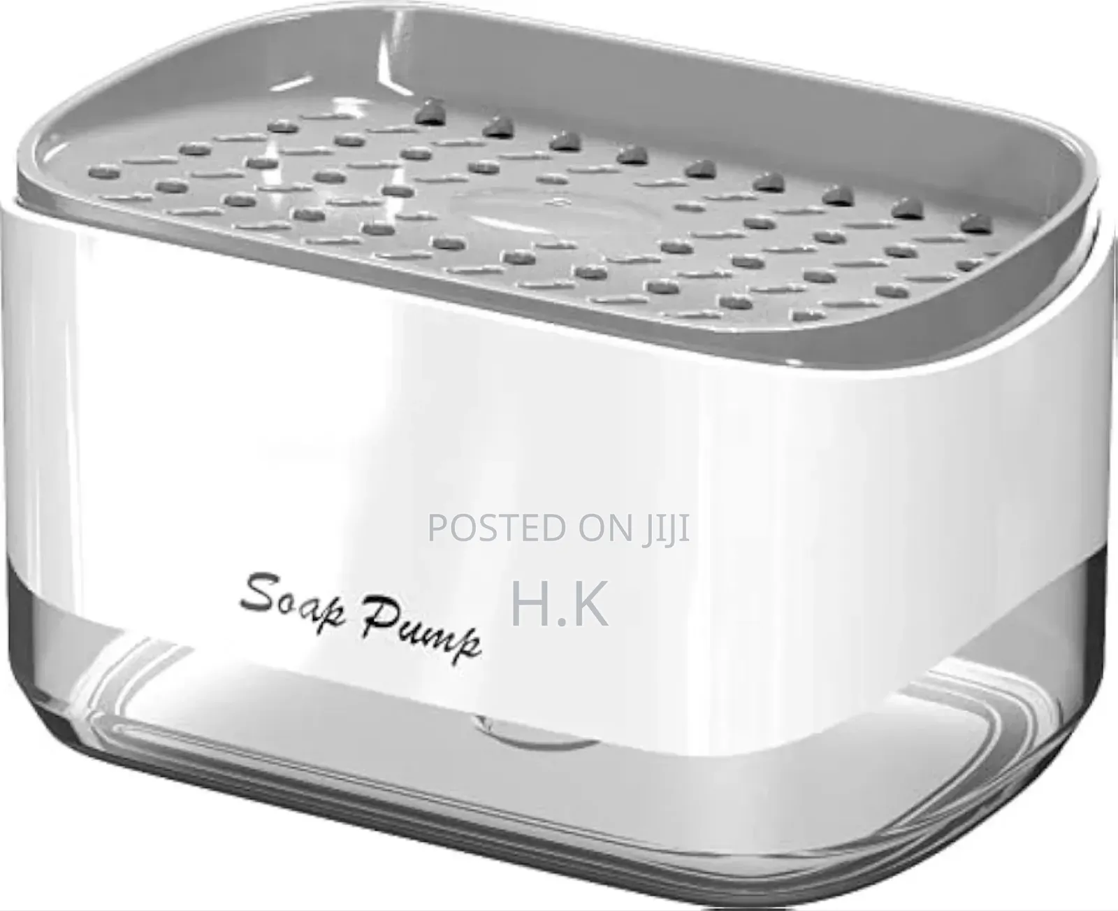 Soap Pump and Sponge Caddy