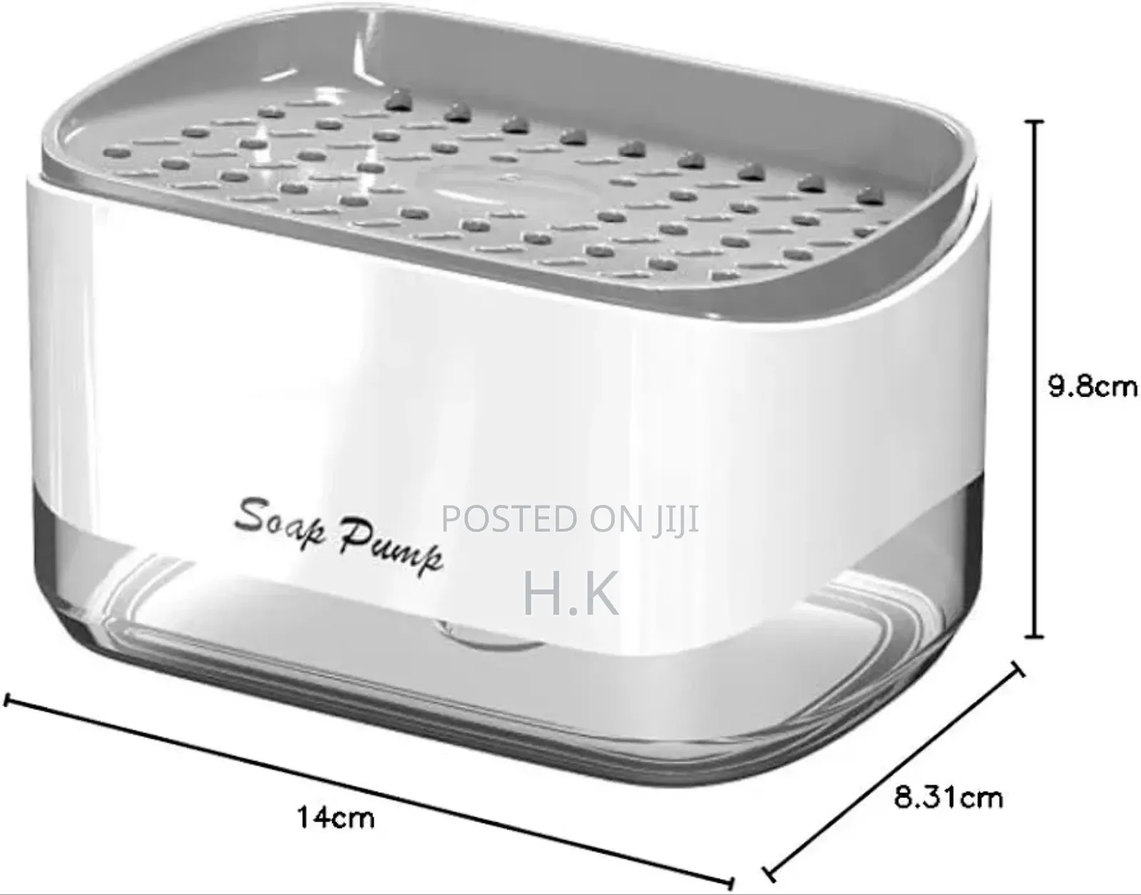 Soap Pump and Sponge Caddy