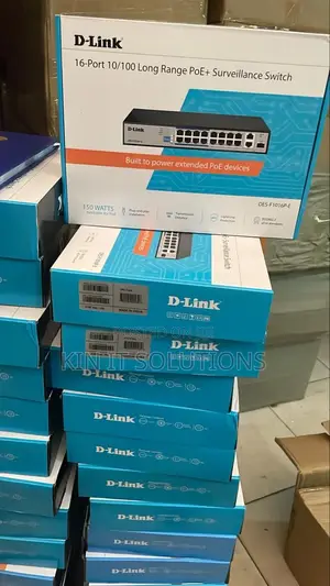 D-Link Des F1016 16poe Switch