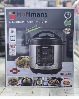 Hoffman 6.5l 14 In 1 Digital Electric Pressure Cooker-silver