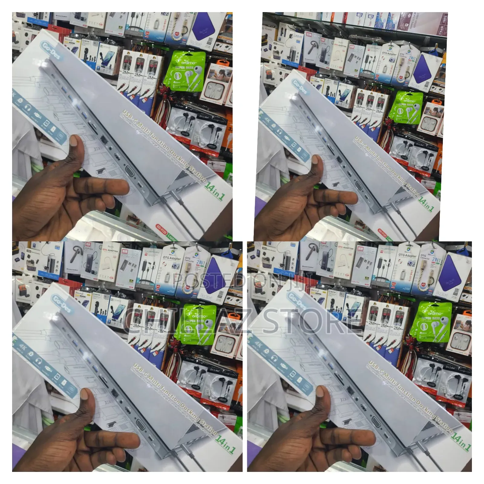 Go Des 14 in 1 Multifunctional Docking Station.