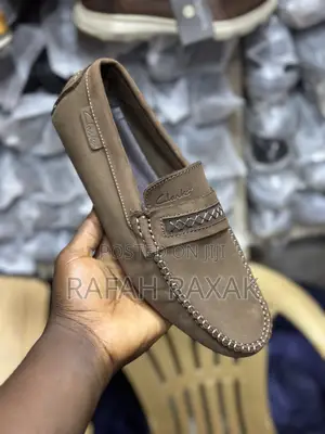 Men’S Unique Super Classic Clarks Leather Moccasins
