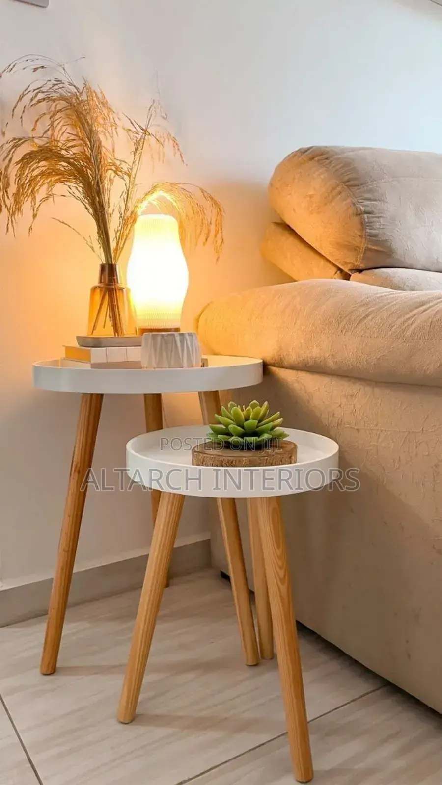 White Round Coffee Tables