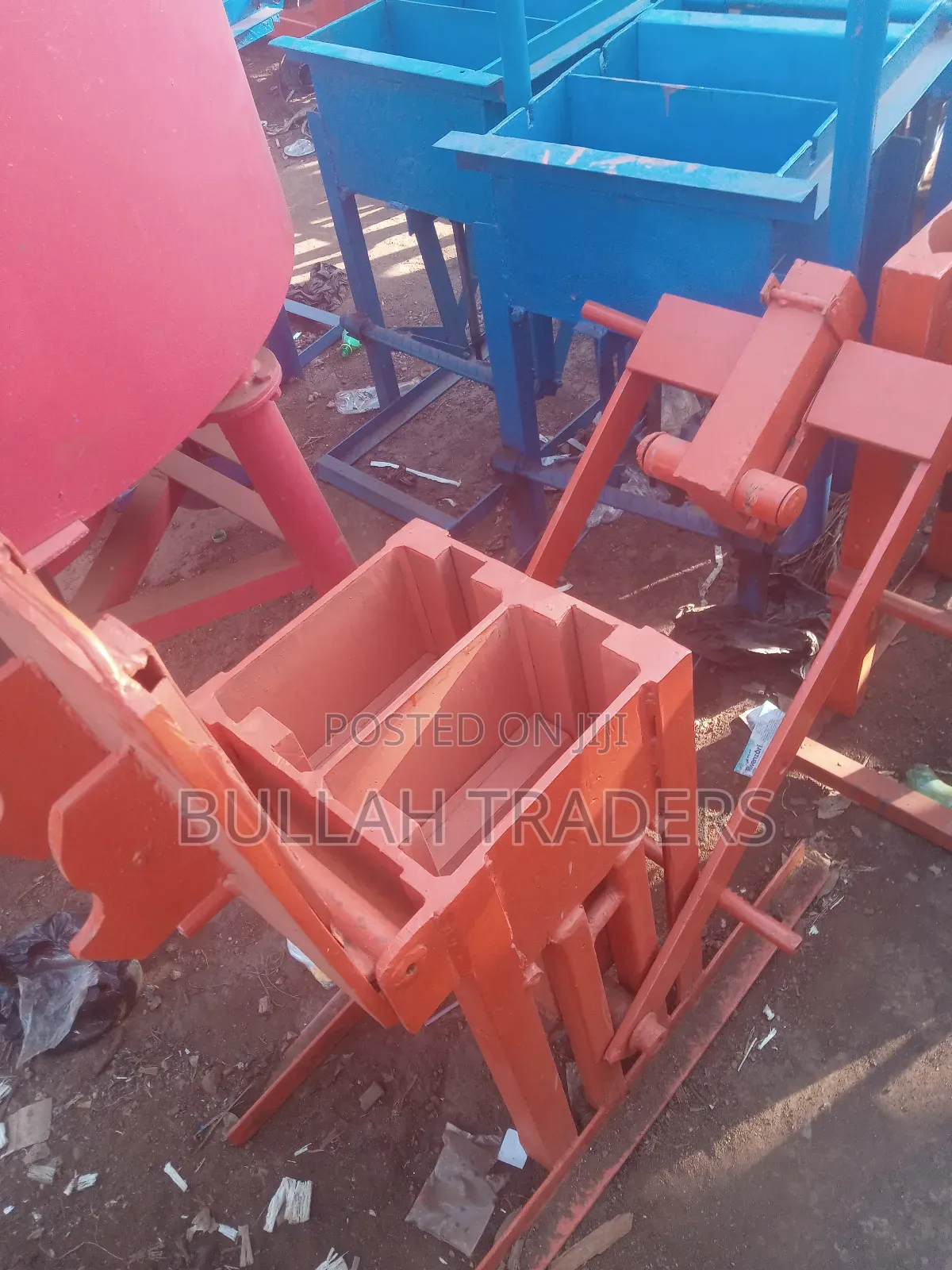 Soil Interlocking Machines Double Manual