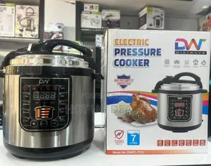 Digiwave 7l Electric Pressure Digital 1200w Cooker - Silver