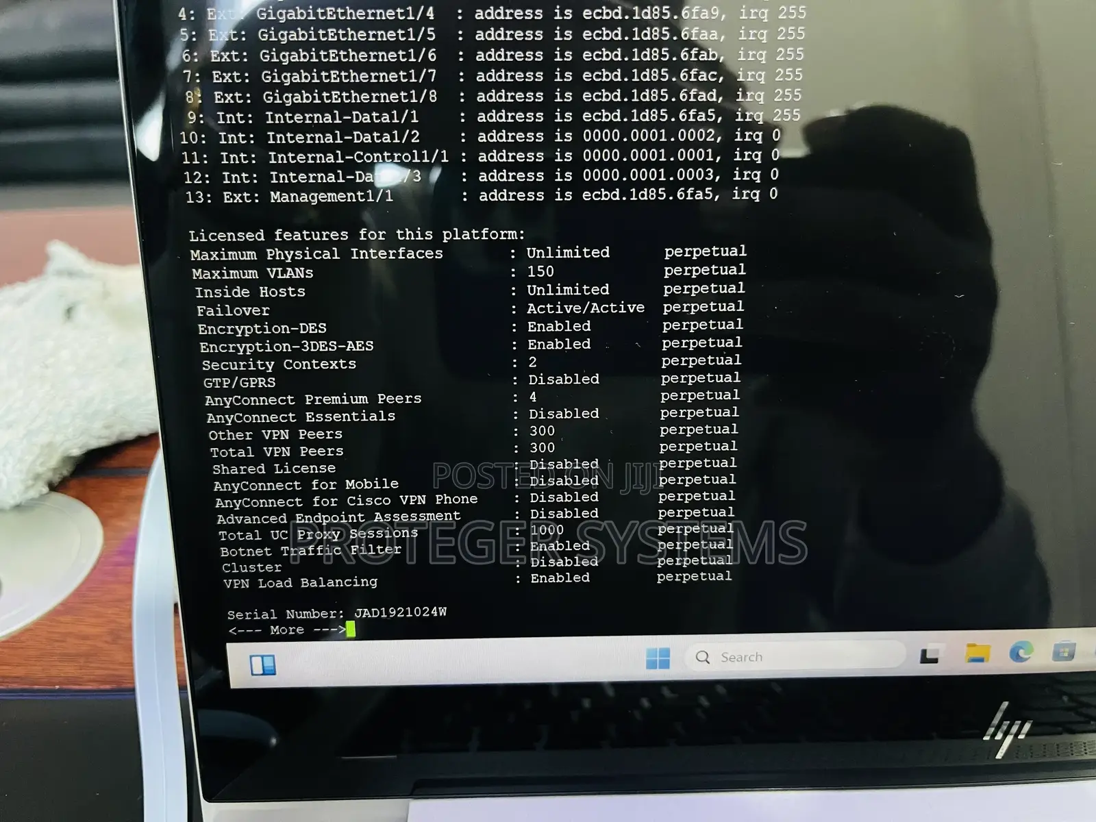 Cisco Asa 5516-x Network Firewall