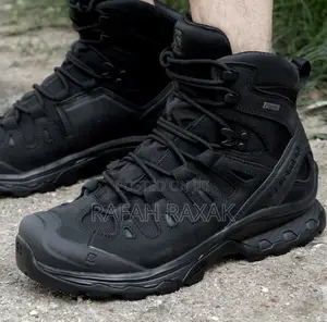 New Black Salomon Goretex Tactical Hiking Boots