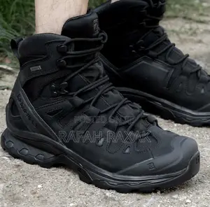 New Black Salomon Goretex Tactical Hiking Boots