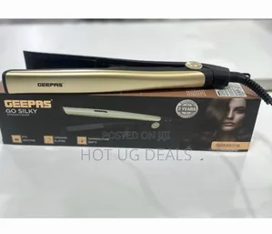 Geepas Powerful Hair Straightener With Ceramic Plate