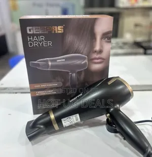 Geepas 2200w Powerful Hair Dryer -black