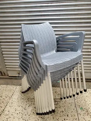 Hotel Plastic Chairs Gray