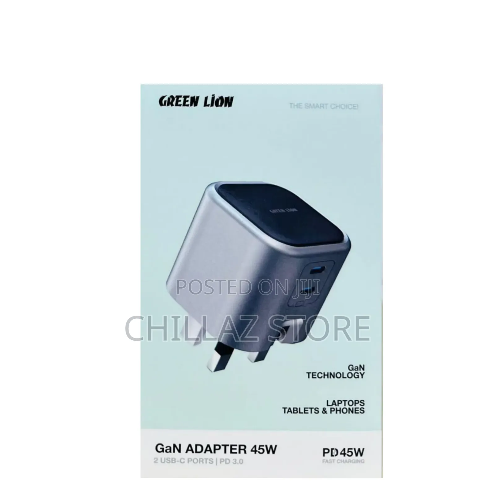 Green Lion Charging Adapter.