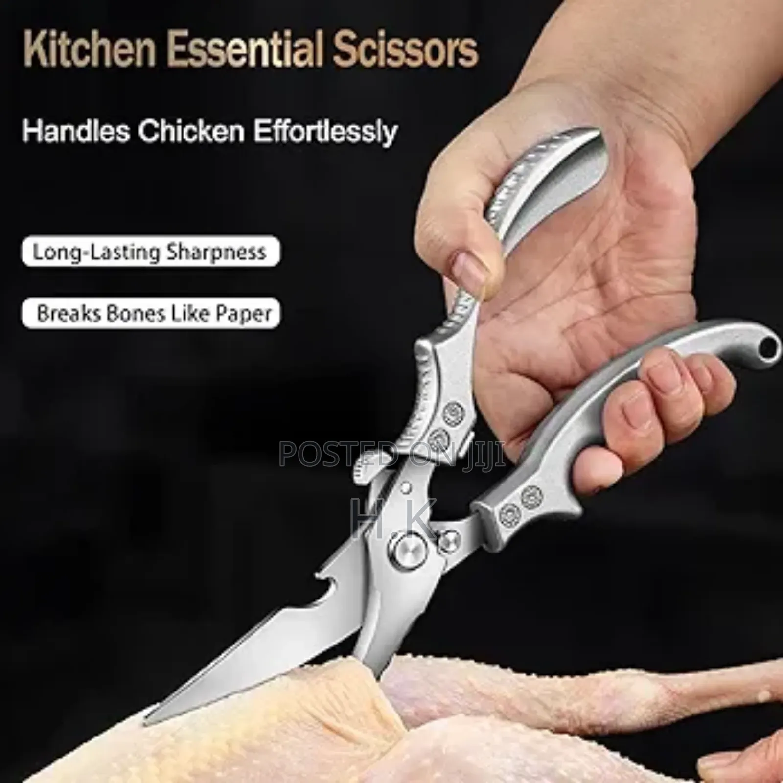 Upgrade Heavy Duty Stainless Steel Kitchen Scissors