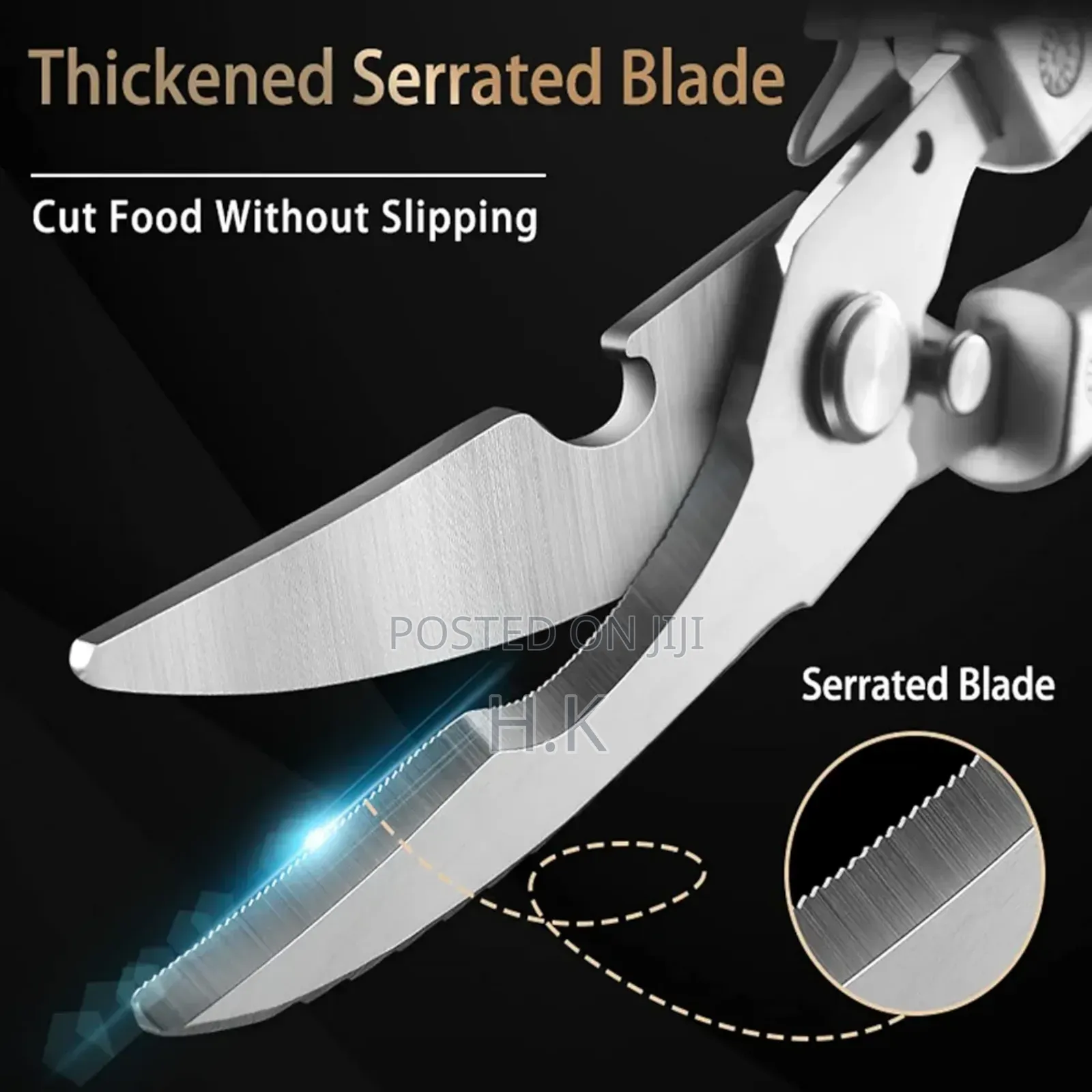 Upgrade Heavy Duty Stainless Steel Kitchen Scissors