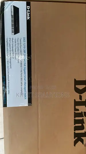 D-Link Smart Managed Dgs1210 24port Poe Gigabit Switch.