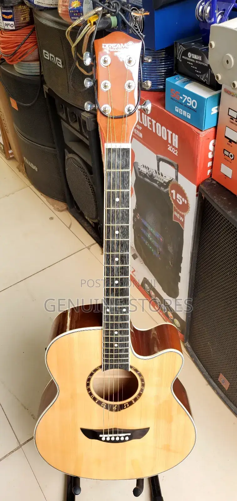 Dream Maker Acousitic Amplified Professional Guitar.