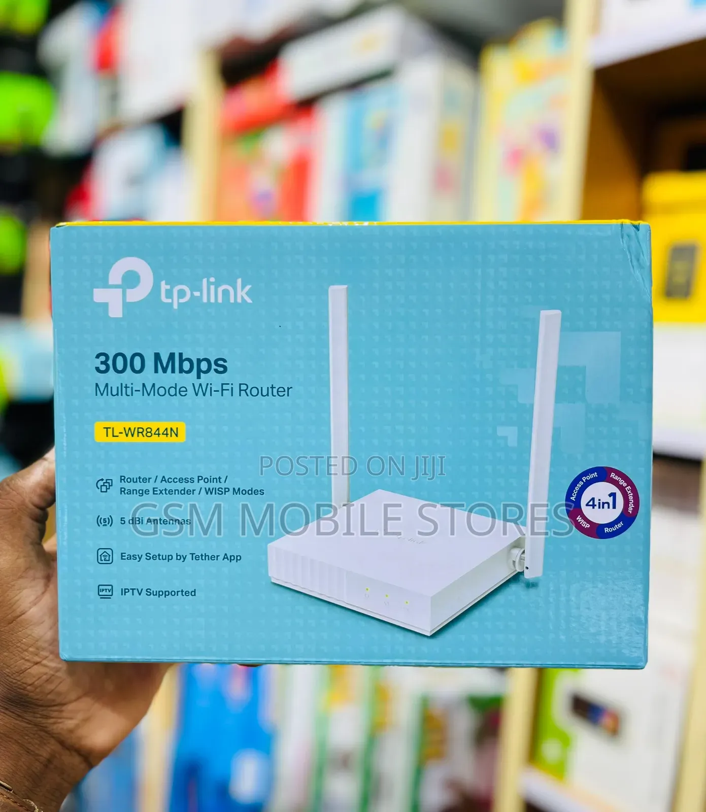 New TP-Link Tl-Wr844n 300mbps Wifi Range Extender
