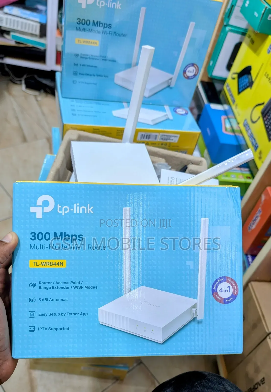New TP-Link Tl-Wr844n 300mbps Wifi Range Extender