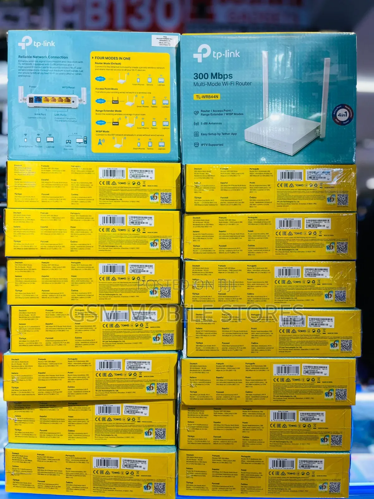 New TP-Link Tl-Wr844n 300mbps Wifi Range Extender
