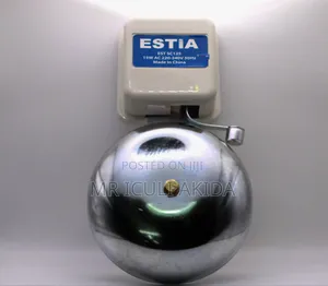 Estia 125mm Electric School Automatic Timer Bell