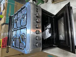 60cm by 60cm Blue Frame Full Gas Cooker