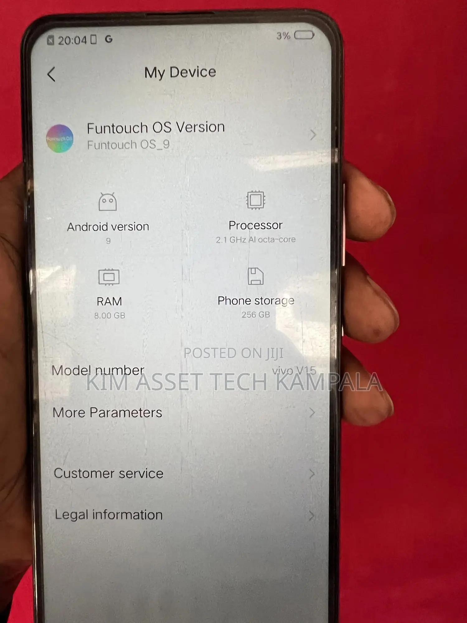 Vivo V15 256 GB White