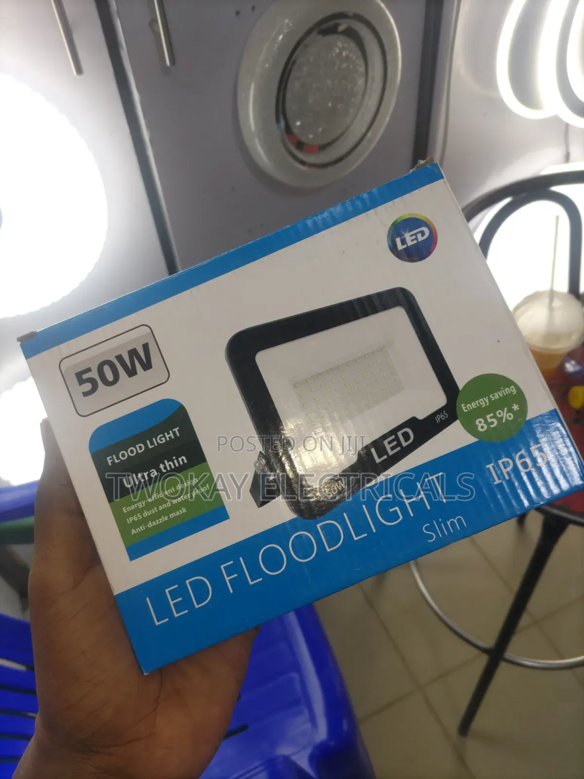 Warm White Flood Light