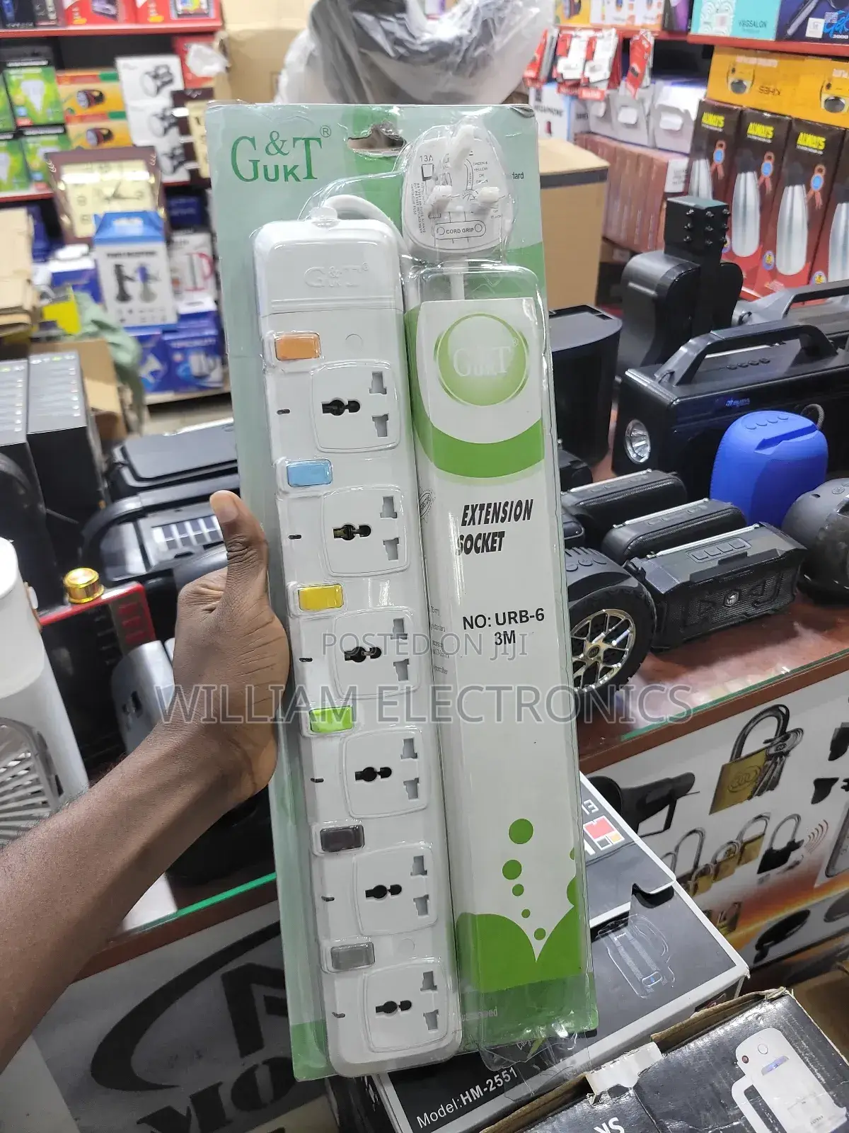 G T 6 Way Extension Cable
