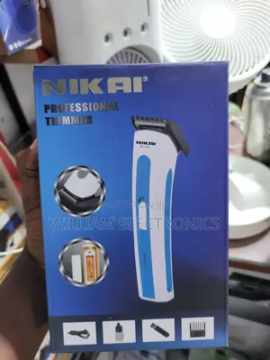 Nikai Rechargeable Hair Machine Shaver - Blue, Grey