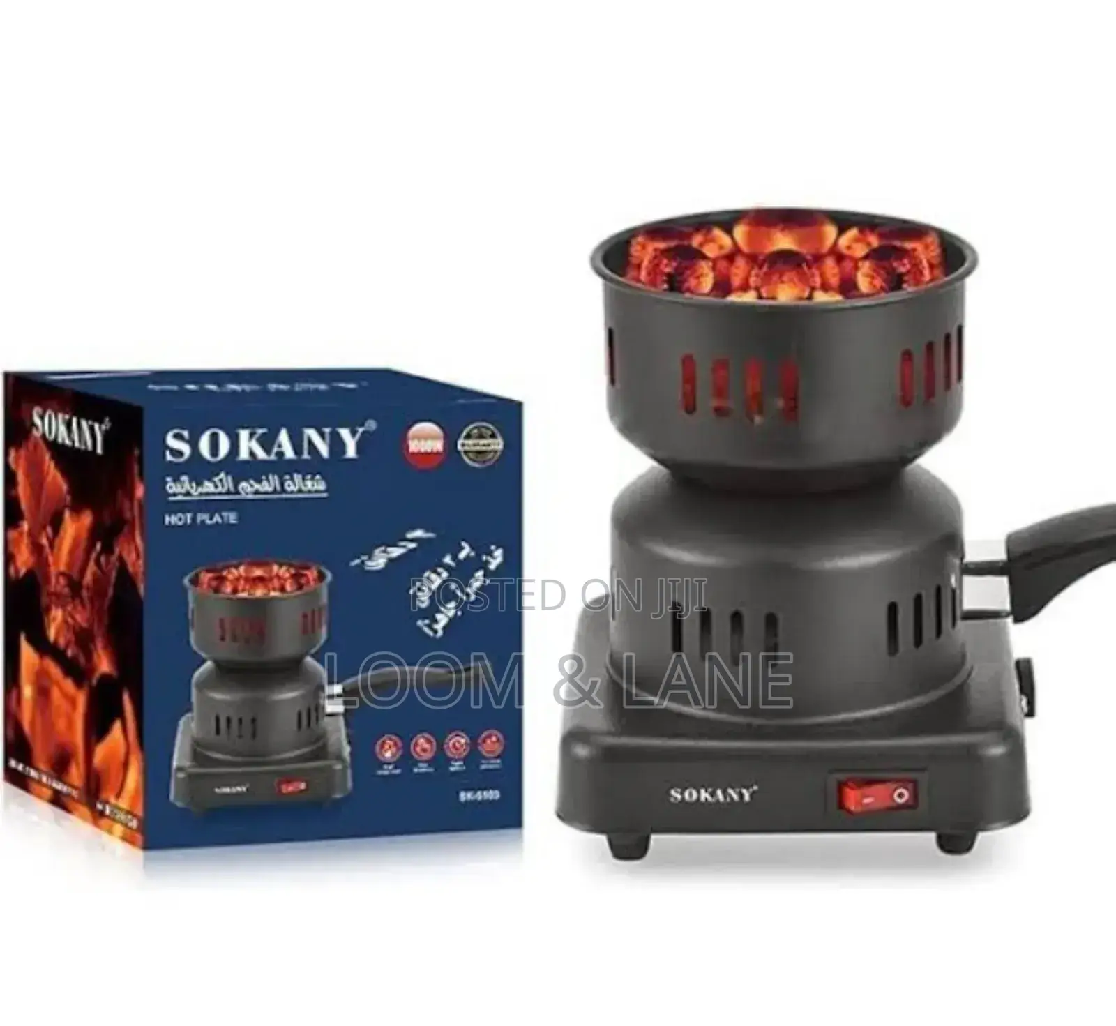 Sokany 1000w Charcoal Coal Shisha Burner