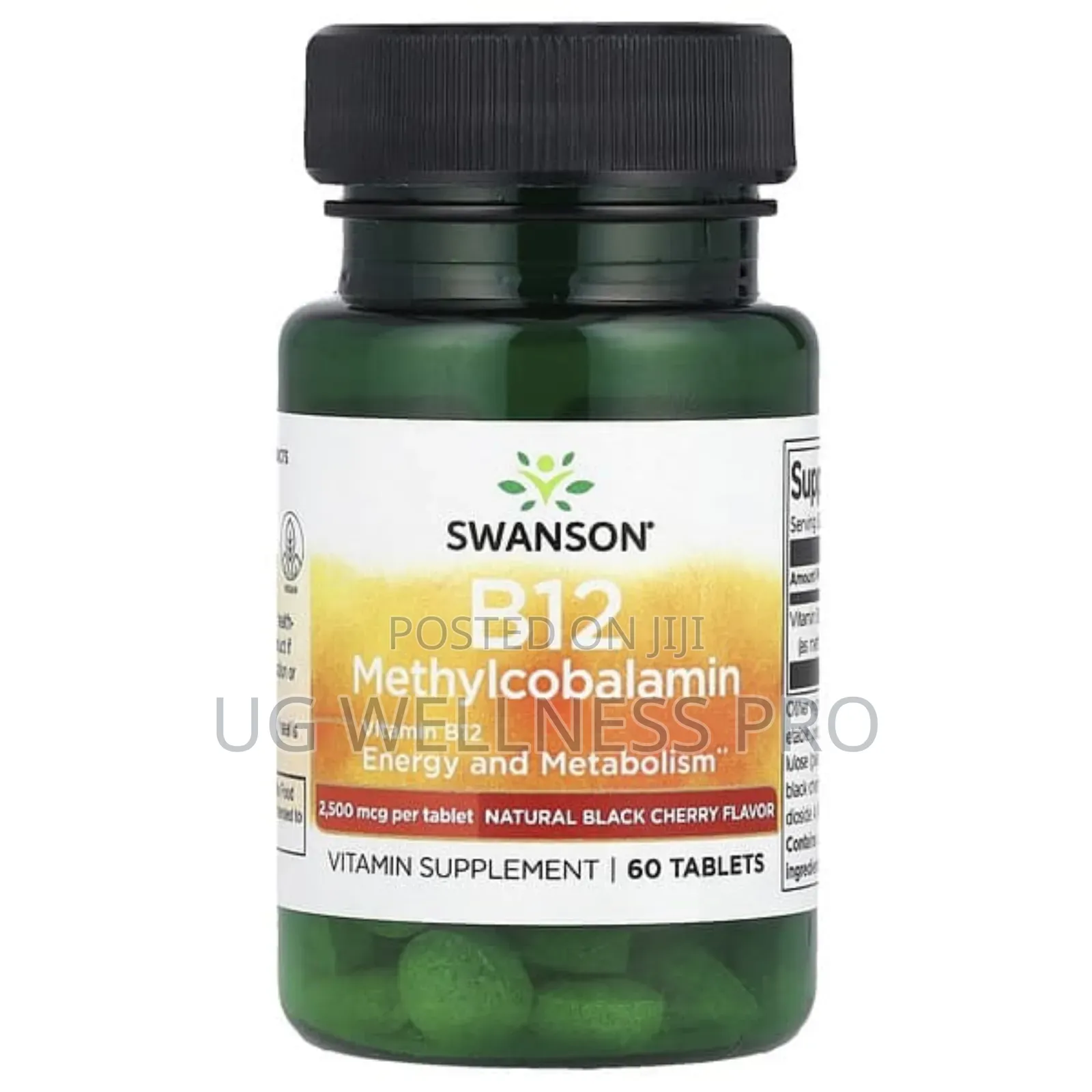 Vitamin B12 Methylcobalamin 2500 MCG 60 Tablets