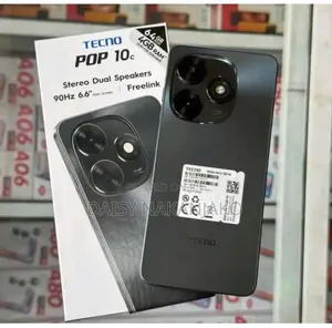 New Tecno Pop 10 64 GB Black