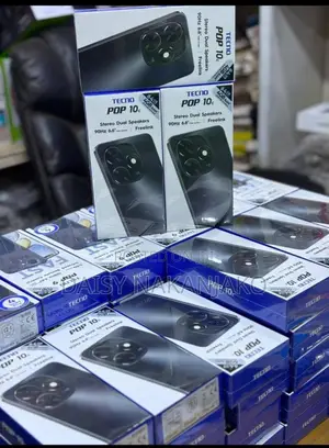 New Tecno Pop 10 64 GB Black