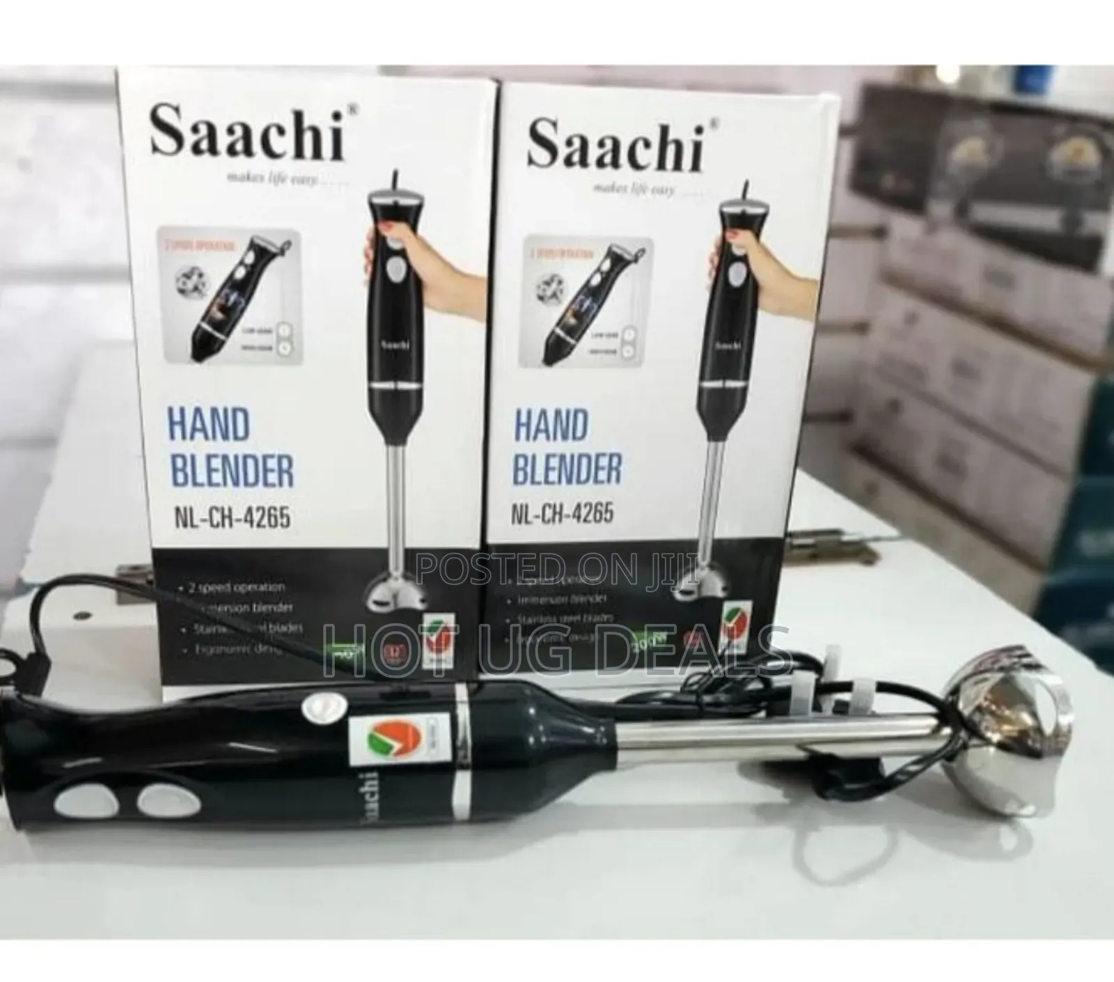 Saachi Hand Blender - Black