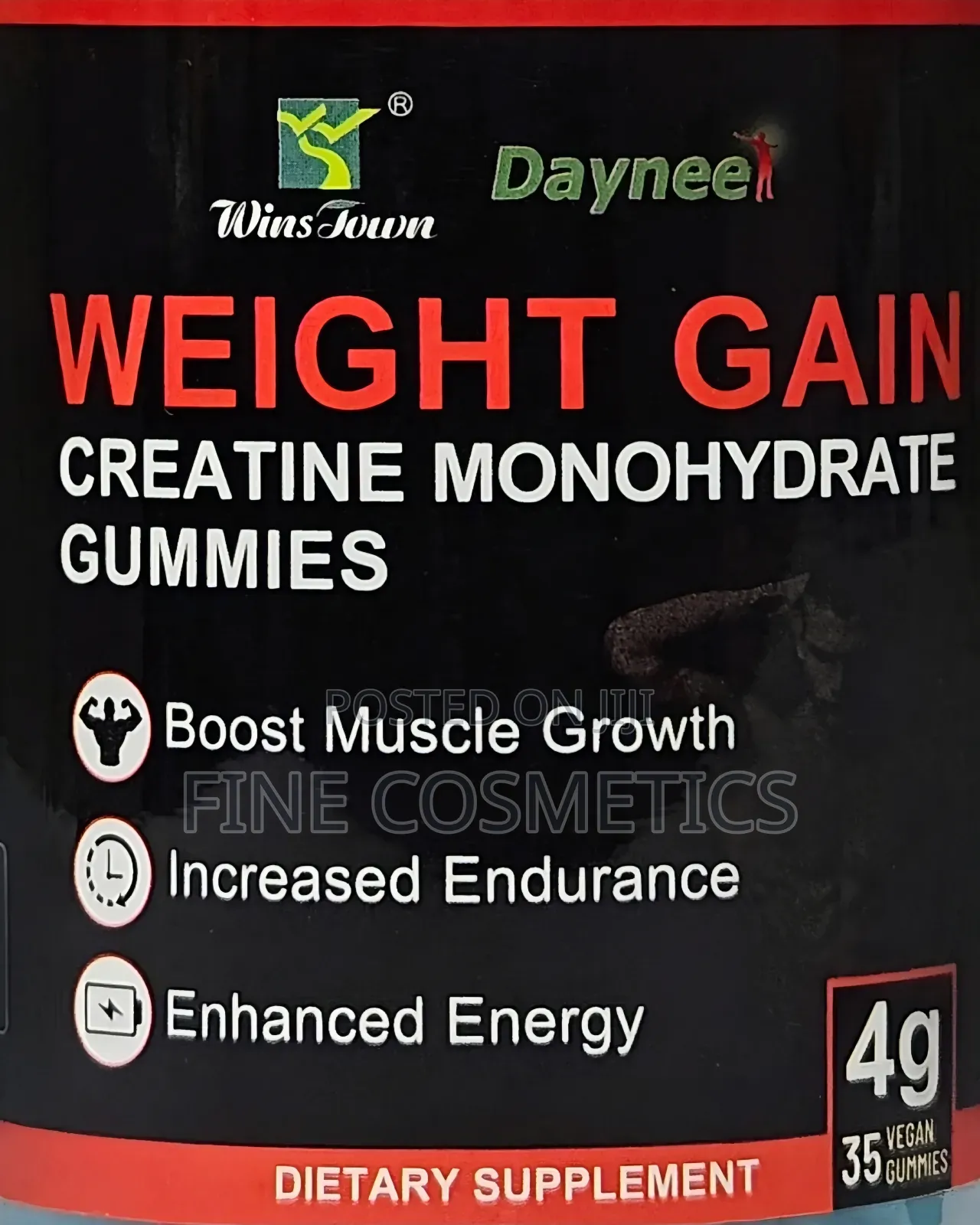 Wholesale Only | Weight Gain Gummies, Creatine Monohydrate