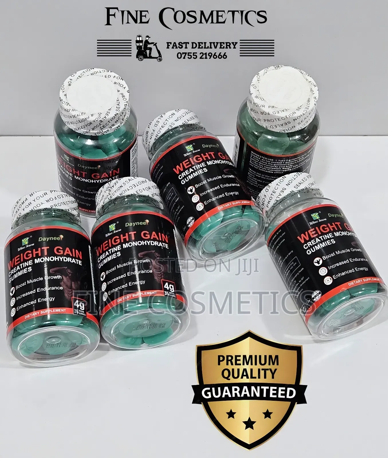 Wholesale Only | Weight Gain Gummies, Creatine Monohydrate