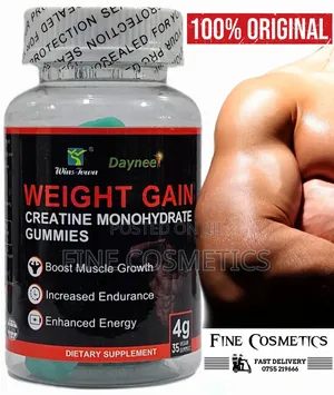 Wholesale Only | Weight Gain Gummies, Creatine Monohydrate