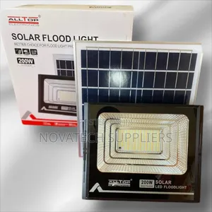 200w All Top Solar Flood Lights/ Inbuilt Lithium Battery ZHK