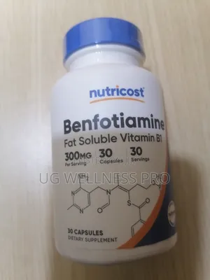 Nutricost, Vitamin B1 Benfotiamine, 300 Mg, 30 Capsules